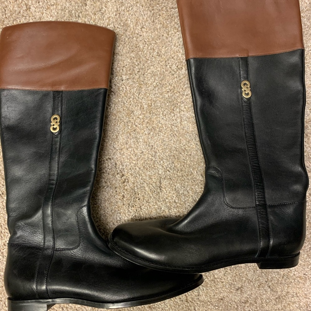 Cole Haan Contrast Boots